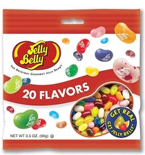 20 FLAVORS MIX Jelly Belly Candy (1) 3.5oz BAG Jelly Beans - FRESH & TASTY