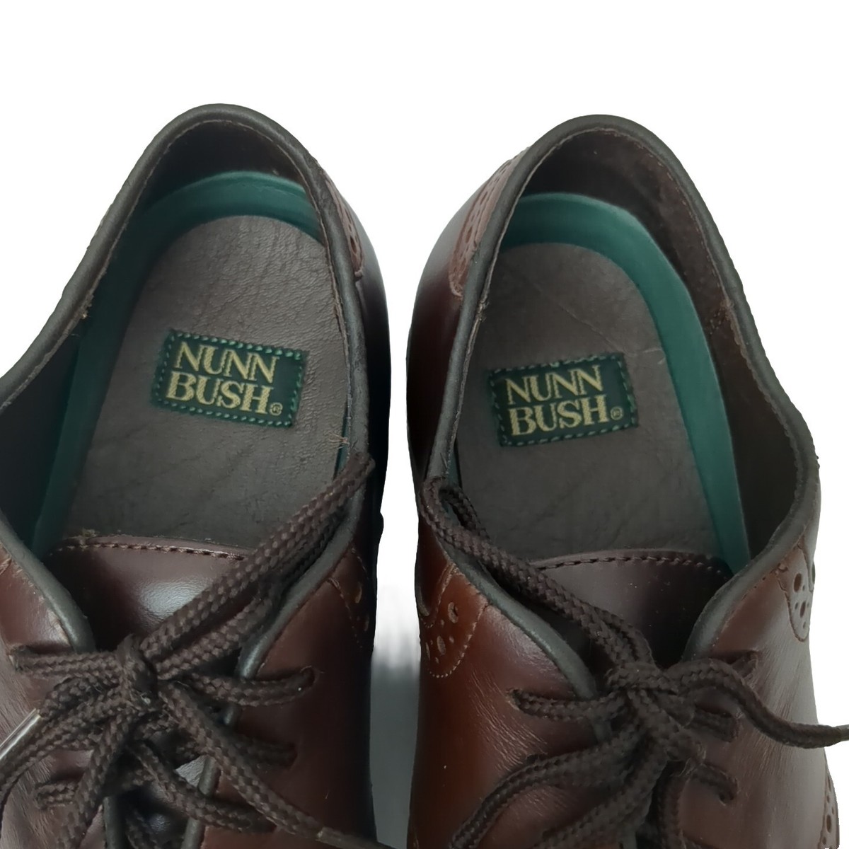 Nunn Bush Monroe 83910-51 Saddle Two Toned Plain Toe Oxford  display picture 1