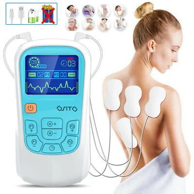 OSITO TENS-Gerät EMS Pulsmassagegerät Elektrische Muskelstimulation Schmerzlinderung
