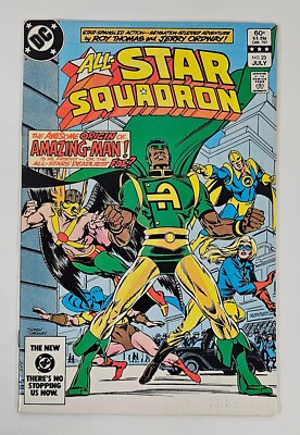 All-Star Squadron #23 July 1983 The Awesome Origin of Amazing-Man! DC Comics