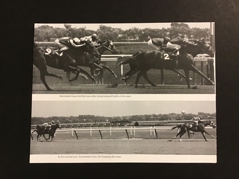 SECRETARIAT photo Horse Racing 1972 First start - first win