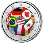 2 Euro Colour Coin "Football World Cup 2026" - 2 Euro Coloured Coin