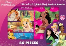 Disney Princess: Little First Look and Find Book & Puzzle by PI Kids