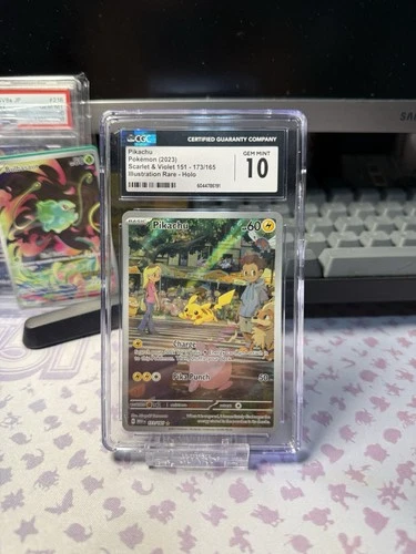 Pokemon TCG Pikachu 173/165 Scarlet & Violet 151 CGC 10 GEM MINT English