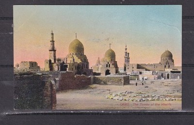 EGYPT, CAIRO, THE TOMBS OF THE KHALIFS, c1920 ppc., unused.