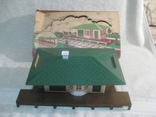 Vintage 1950's PLASTICVILLE USA O/S Scale Passenger Station Kit RS-8 w/Box
