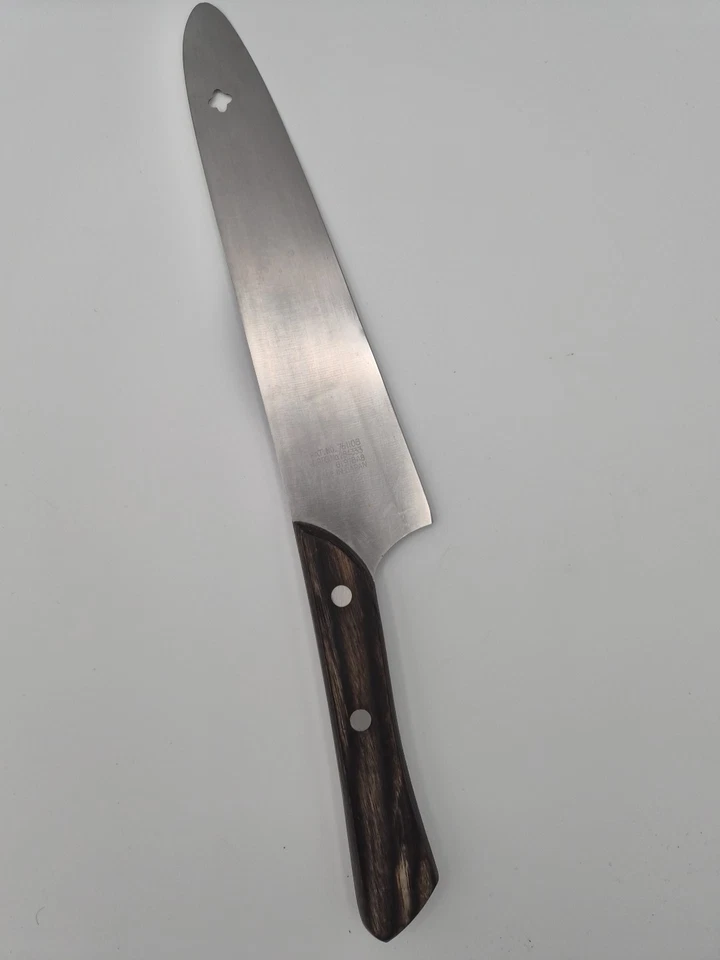 Винтажный нож шеф-повара MAC из нержавеющей стали сделано в Японии б/у состояние товара - Изображение 3 из 4