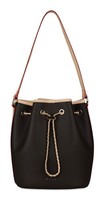 bugatti Ella Bucket Bag Schultertasche Tasche Dark Brown Dunkelbraun Neu