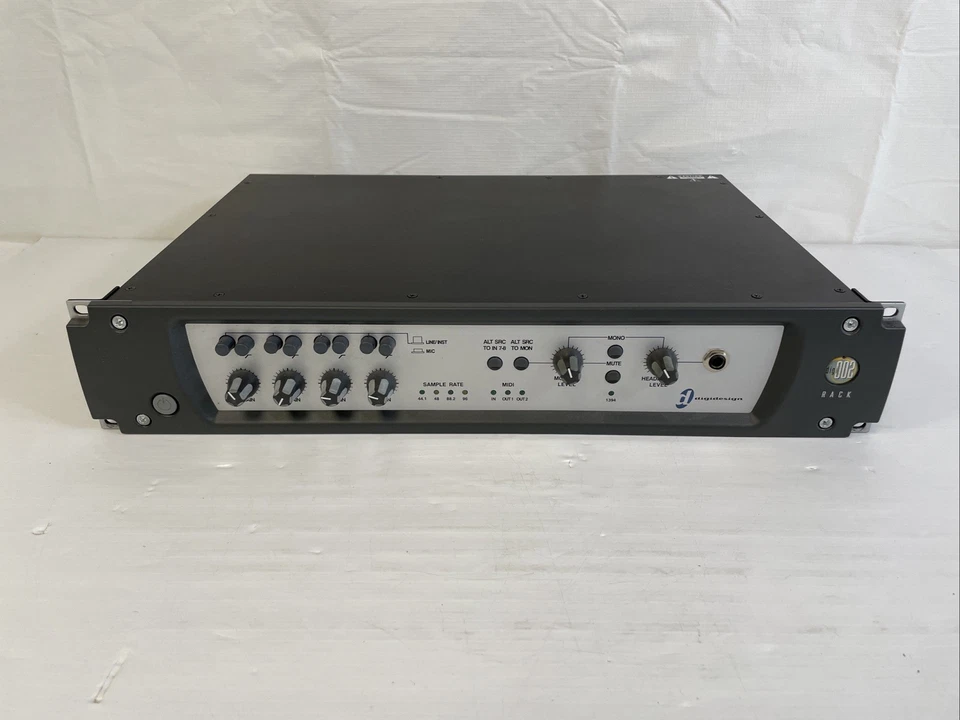 Digidesign Digi 002 Rack Firewire Audio Midi Digital Recording Interface - Image 2 of 4