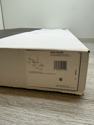 #ad #ad Delta 2384L PR DST Renaldi 1.8 GPM Bridge Kitchen Faucet Chrome *Scratches* $349.99