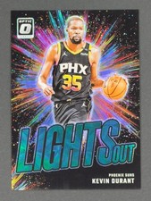 Kevin Durant /25 Optic Green Lights Out SSP 2024-25 Suns Elite Insert