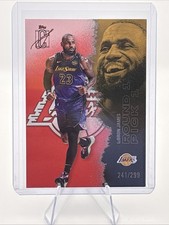 2026 Topps Signature Class LeBron James #51 Red /299