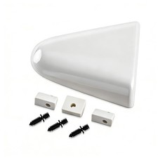 957175 Clam Shell Vent(7-3/8 x 6-5/8) with Sea Ray Boat -Medium Clam Shell wi...