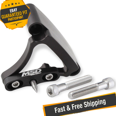 MSD 89884 Adjustable Billet Timing Pointer for Small Block Chevy 8'' Balancer