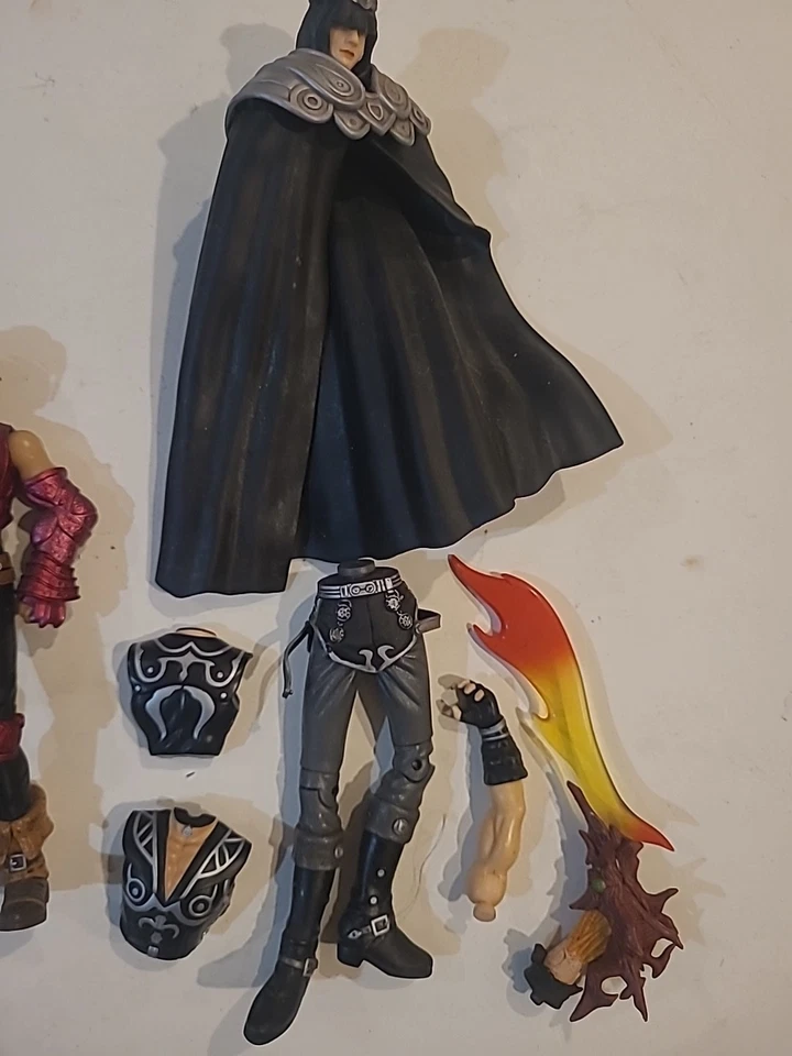 РЕДКАЯ 2000 СИНЯЯ КОРОБКА ИГРУШКИ ЛЕГЕНДА ДРАГУНА ДАРТ ЭКШН-ФИГУРКА С МЕЧОМ И дополнениями - Изображение 3 из 4