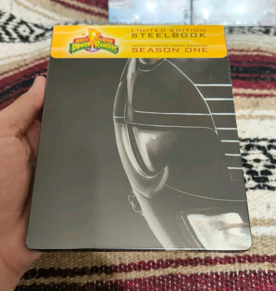 Mighty Morphin Power Rangers MMPR Season One 1 Two 2 Three 3 SteelBook DVD Set Foto 3 de 4
