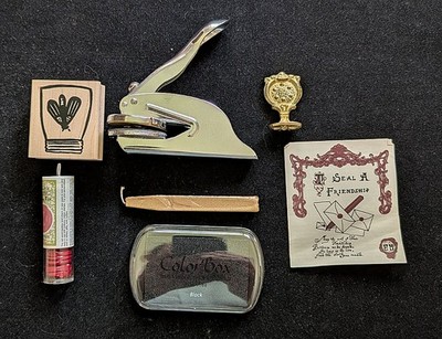 Bee Keeper Honey Paraphernalia, Elite Stationary Embosser, Wax Seal, Hand Stamp