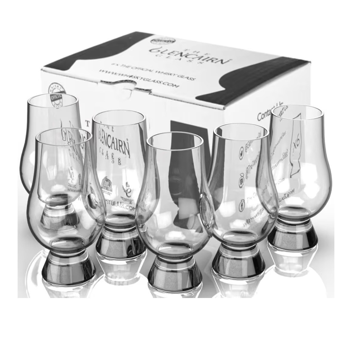 Glencairn Whiskey Glass Set - 6 Pieces, Clear-image