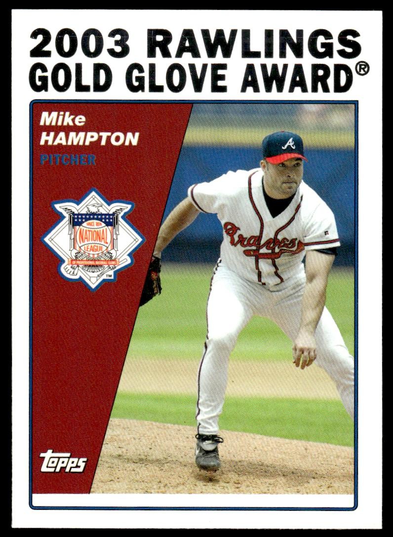 Mike Hampton 2004 Topps #705 Atlanta Braves Baseball Card
