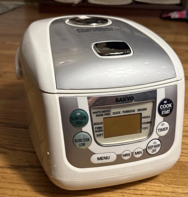 Sanyo Rice Cooker ECJ-HC100S 1.8 Liter 5.5 Cups Micro
