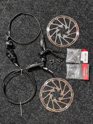 SRAM Level TL Hydraulic Disc Brake Set Front & Rear with Rotors, Pads, Bolts