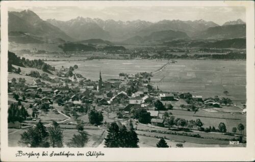 Postcard Burgberg near Sonthofen in the Allgäu (No. 9816)