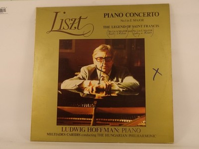 LUDWIG HOFFMANN PIANO CONCERTO NO 1 (433) LP GOLD AWARD CLASSICS
