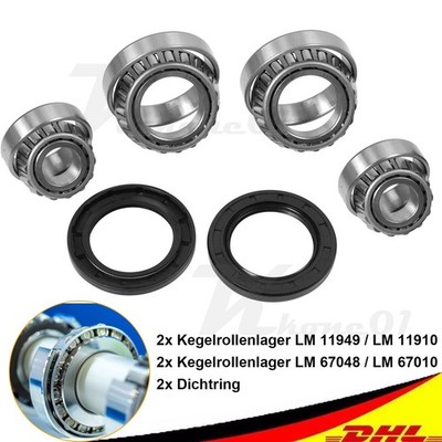 Radlagersatz 258312 f ALKO Typ 2035 2050 2051 LM11949/11910 / 67048/67010 700272