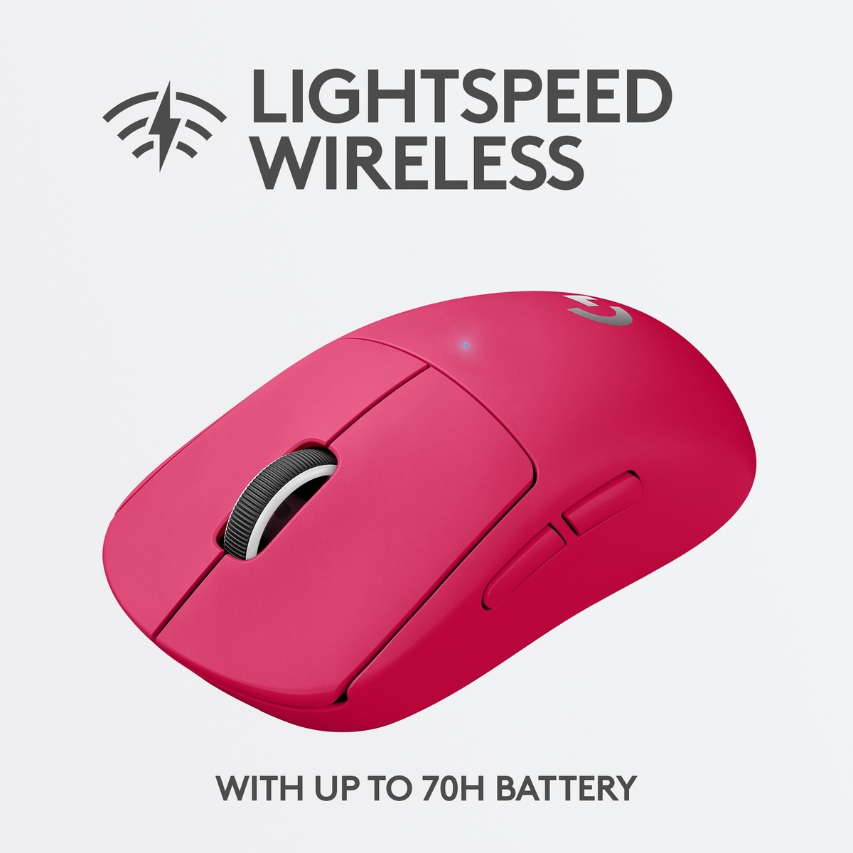 Logitech G PRO X SUPERLIGHT Wireless Gaming Mouse - Magenta