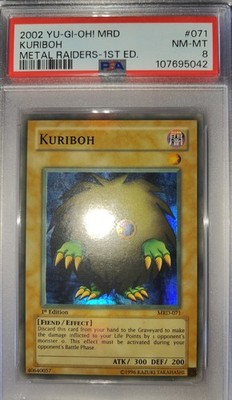 Yugioh Kuriboh MRD-071 Metal Raiders 1st Edition PSA 8 | eBay