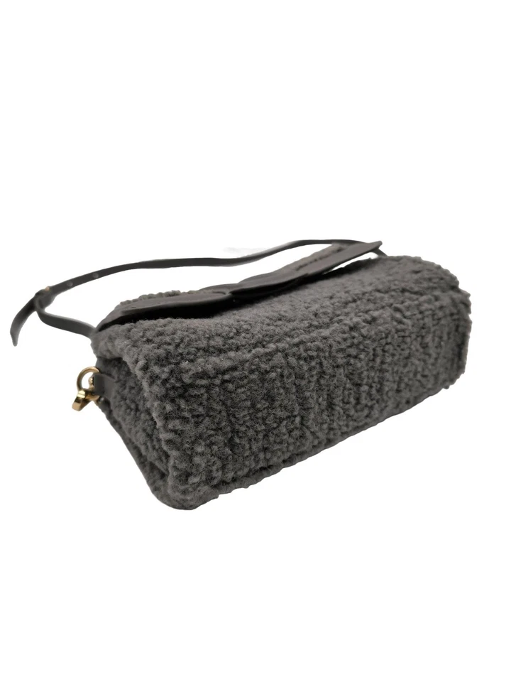 H&M Sac porté épaule Petit Dames Sac gris clair style décontracté - Photo 4/4