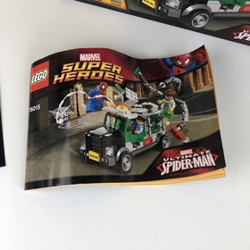 LEGO Marvel Spider Man Doc Ock Truck Heist 76015 Used Complete w/Manual and Box