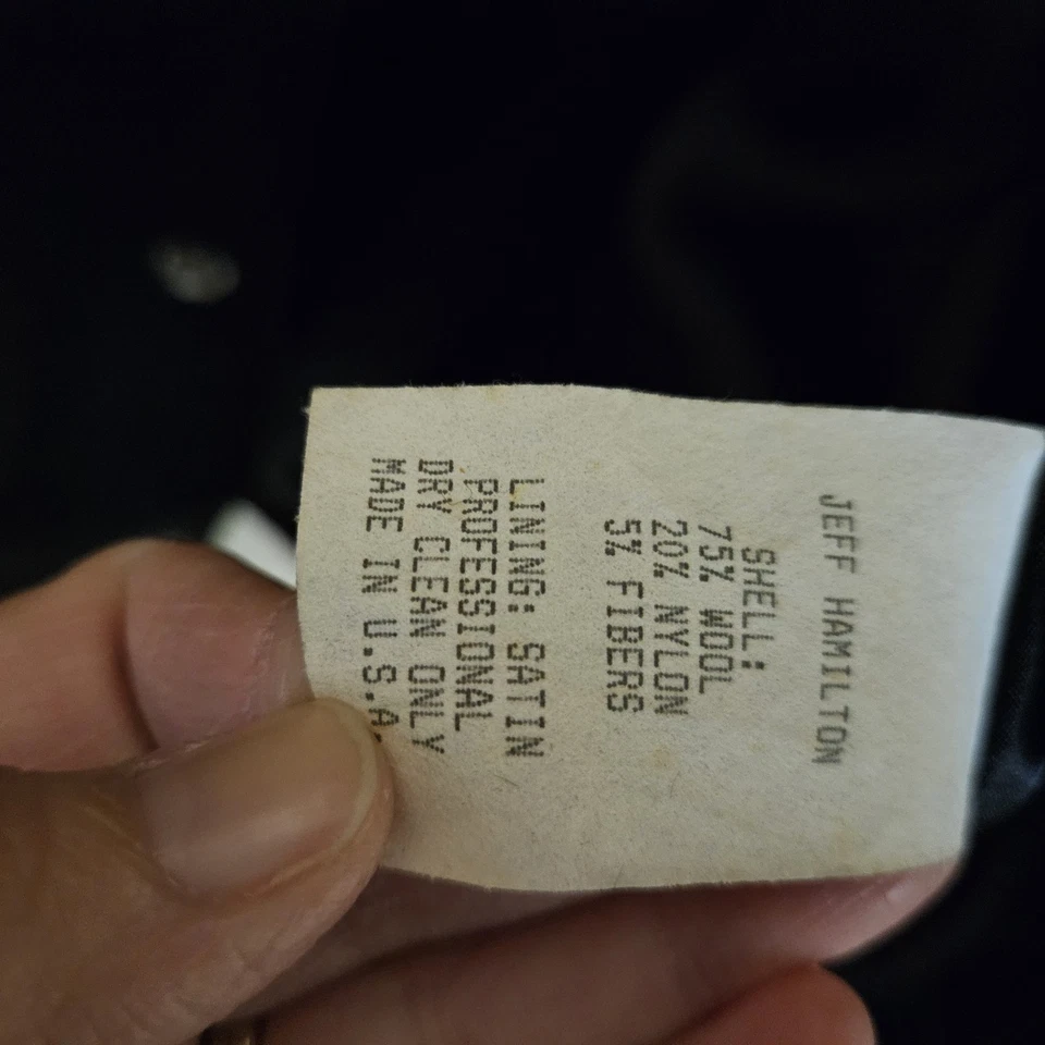 NFL Super Bowl Fútbol Tampa Bay Buccaneers Chaqueta de Cuero Reebok Jeff Hamilton Foto 2 de 4