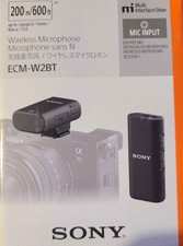 Sony - ECMW2BT Omnidirectional Wireless Microphone with Bluetooth