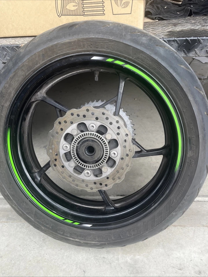 KAWASAKI Ninja 650 Wheel Rear Rim Tyre Z650 Ex650 2017-24 OEM 41073-0704-QT - image 2 of 4