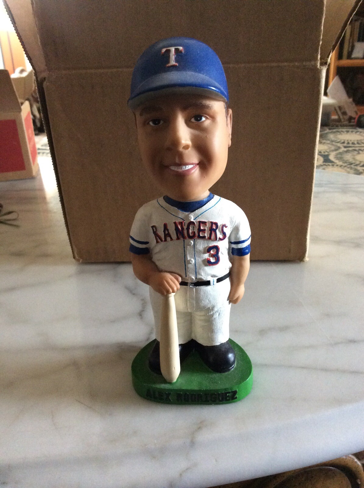 T144 Sign Alex Rodriguez Texas Rangers Bobble Dobbles Retro Bobblehead MLB - T144 ...