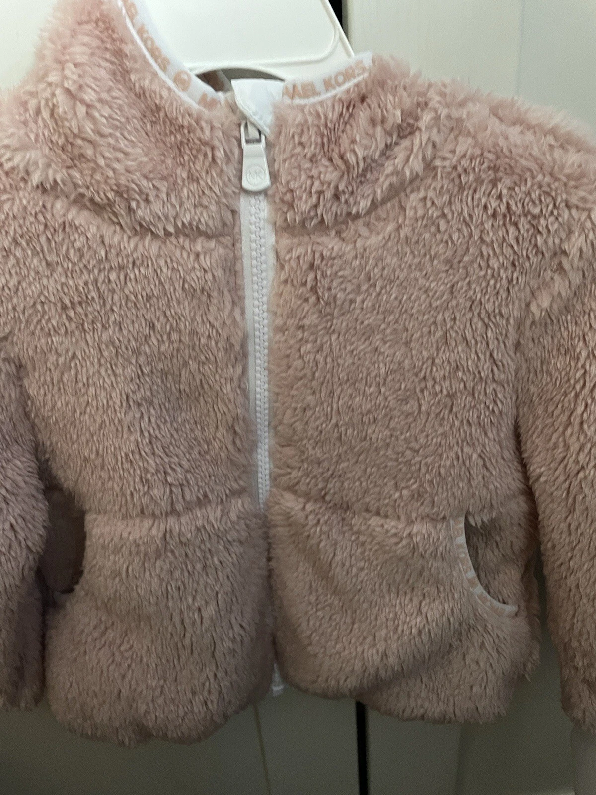 Giacca pile Michael Kors bambina manica lunga full zip 18 mesi