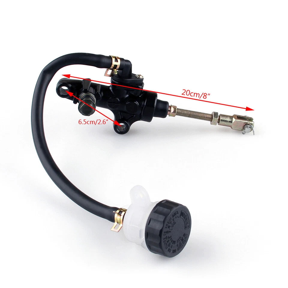 Rear Brake Master Cylinder Fluid Reservoir Fit for Yamaha FJ 600 1100 1200 Z750 Foto 2 de 4