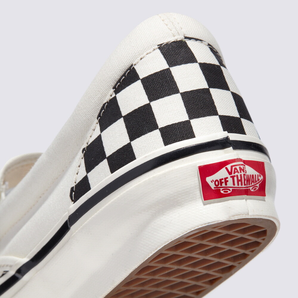 New Vans Classic Slip-On Reissue 98 Checkerboard Marshmallow