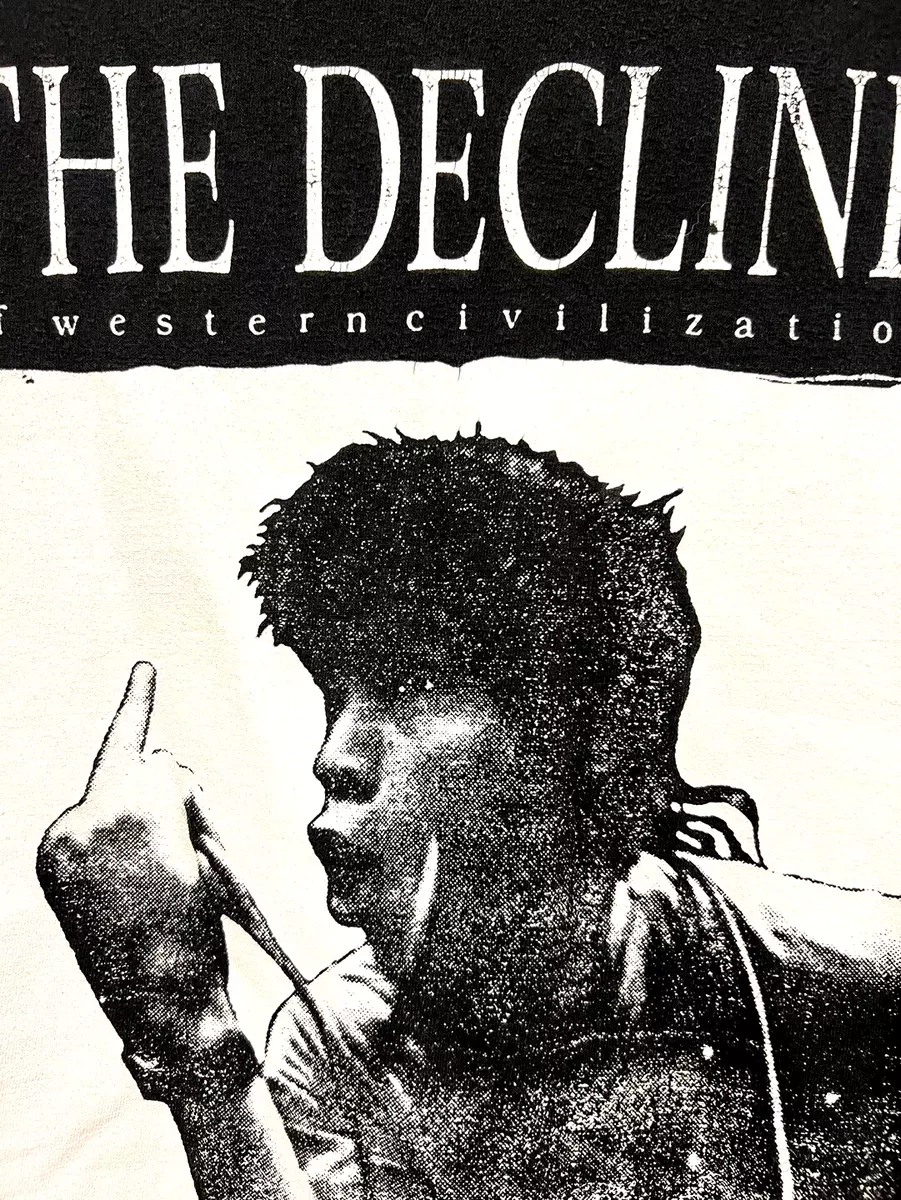 Supreme FW17 The Decline of Western Civilization Tee Black Size Medium