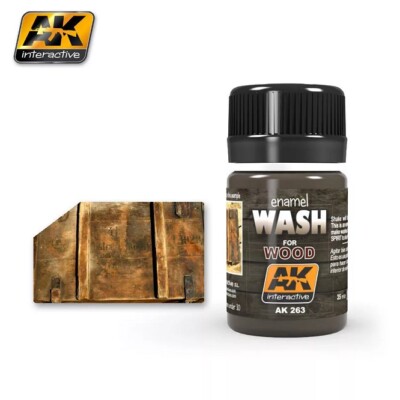 AK Interactive AK263 - Wash For Wood 35ml - Neu