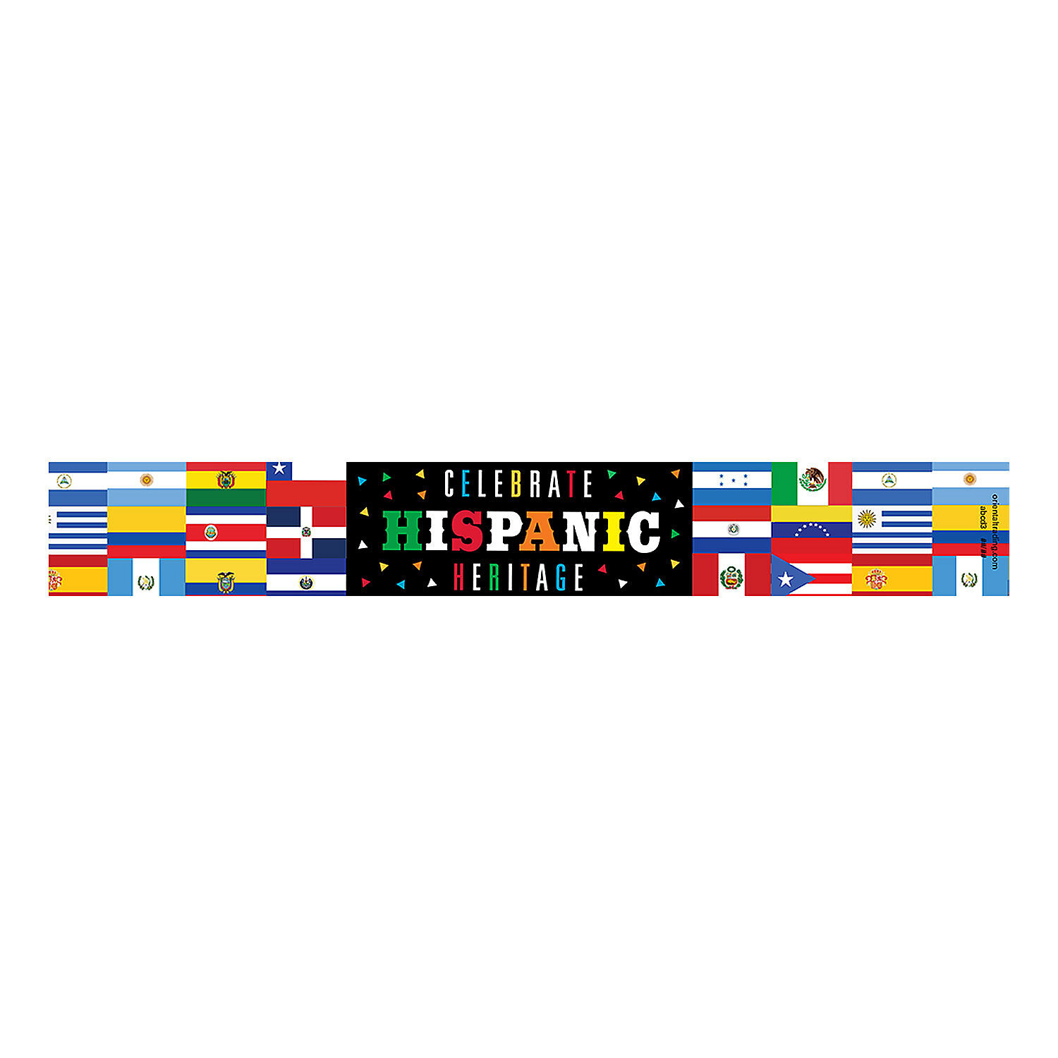 Hispanic Heritage Month Pencils - Awareness - Party Favors - 24 Pieces