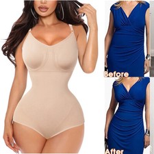 Women Slimming Shapewear Bodysuit Firm Tummy Control Body Shaper Girdle