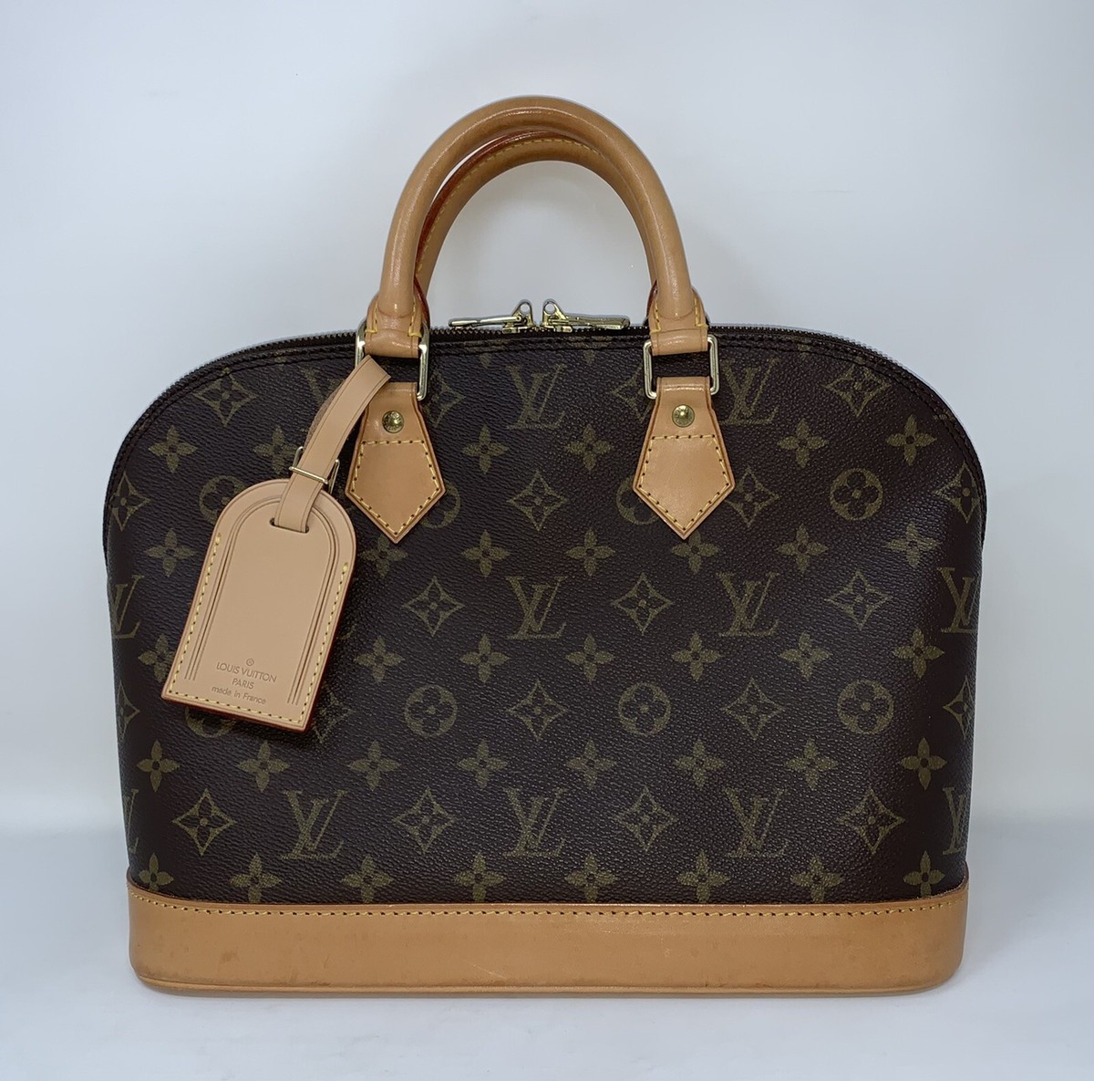 LOUIS VUITTON Monogram Alma PM Bag AUTHENTIC ❤️ | eBay