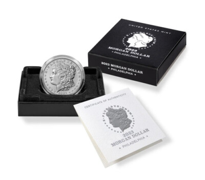2023 (P) Morgan Silver Dollar Uncirculated Coin (23XE)