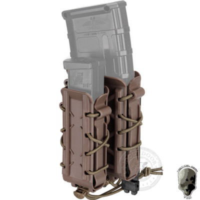 Porte-chargeur TMC Double Pistolet, Pour Chasse Ou Airsoft, Fixation MOLLE