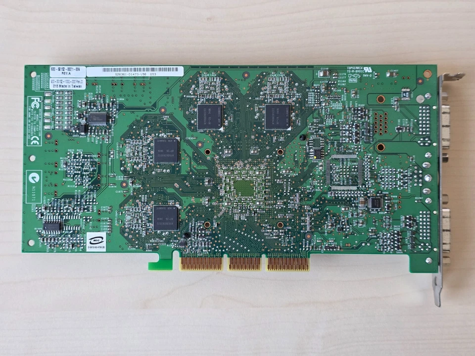 NVIDIA Quadro4 980XGL - Fujitsu S26361-D1473-V98 - 128MB VRAM - AGP 8X Dual DVI - Bild 3 von 3