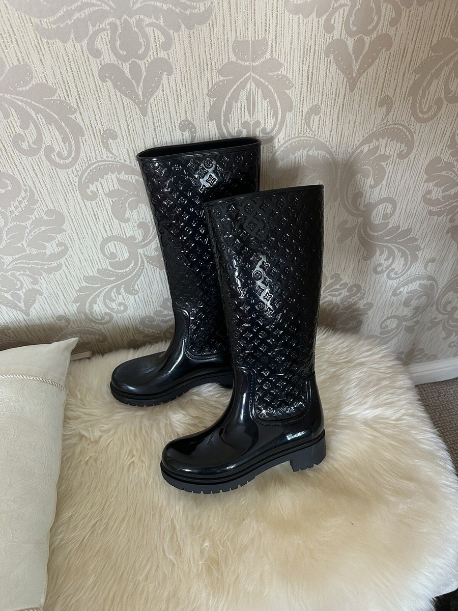 Louis Vuitton Drops Flat Boot LV size 37