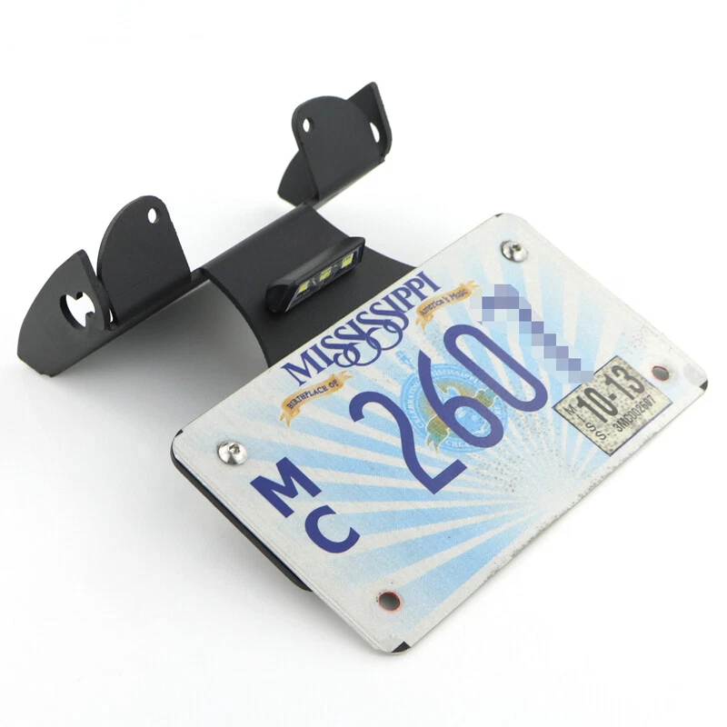 Soporte de matrícula eliminador de guardabarros apto para Ducati Monster 696/796/1100/Evo Foto 3 de 4