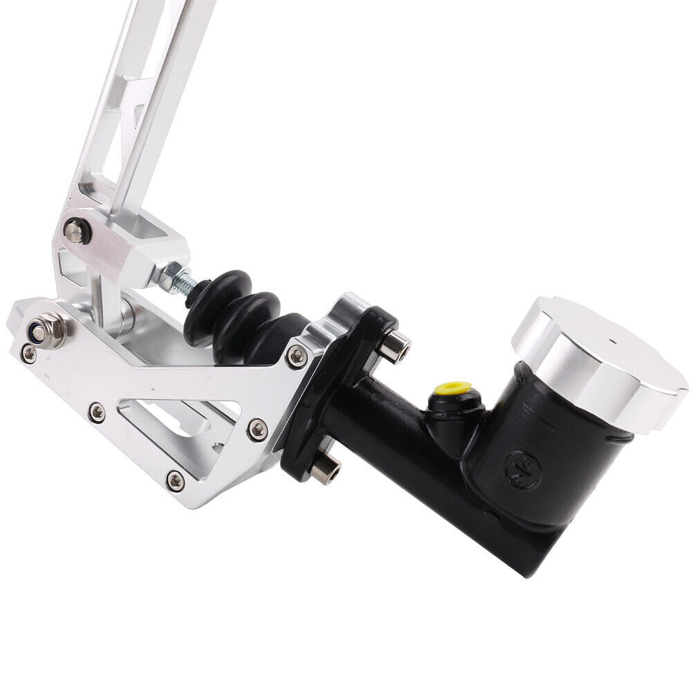 Racing Car Hydraulic Drift Hydro E-Brake Handbrake Long Arm Silver Gear ...